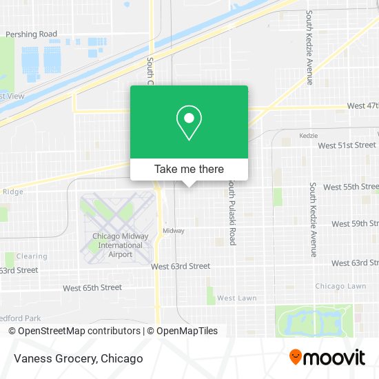 Mapa de Vaness Grocery