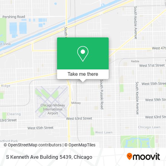 Mapa de S Kenneth Ave Building 5439