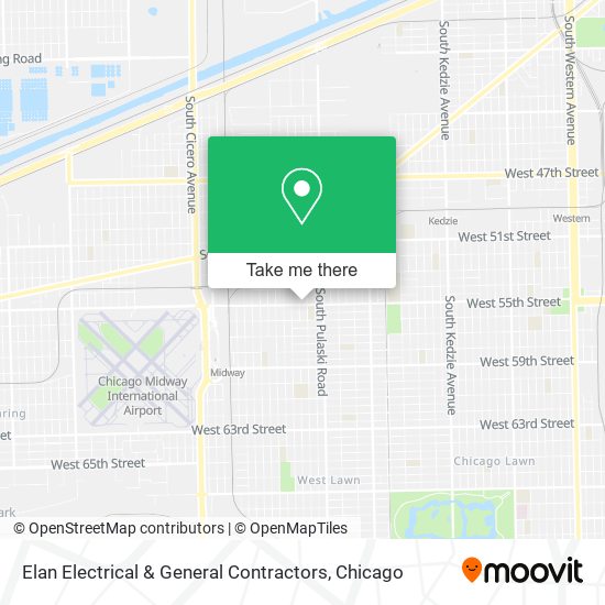 Mapa de Elan Electrical & General Contractors