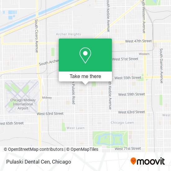 Mapa de Pulaski Dental Cen