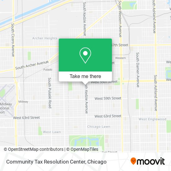 Community Tax Resolution Center map