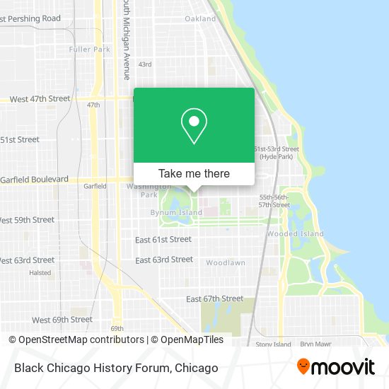 Mapa de Black Chicago History Forum