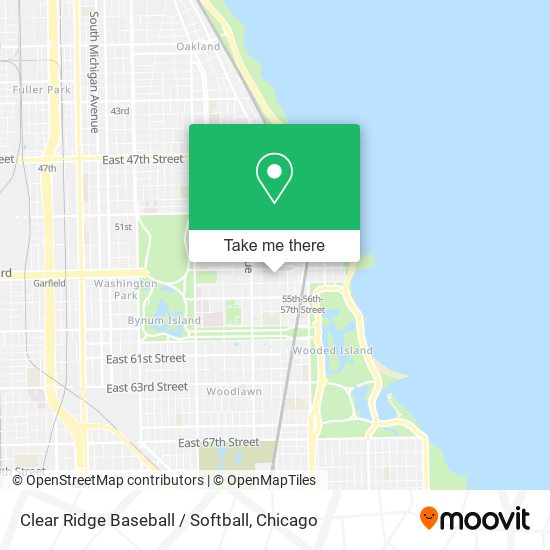 Clear Ridge Baseball / Softball map