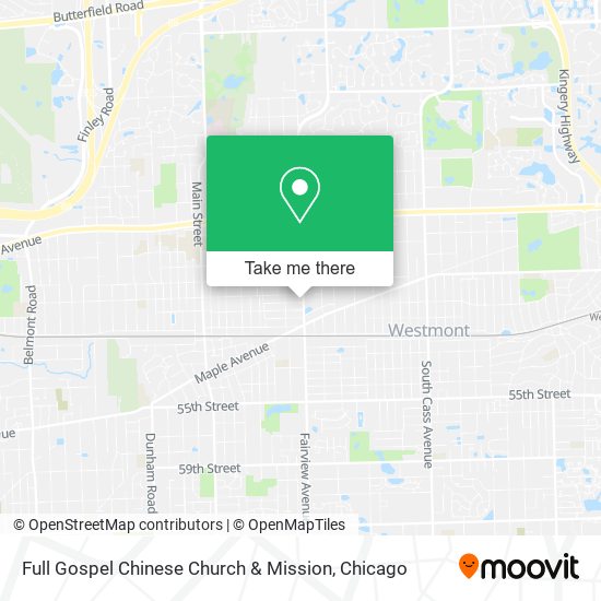 Full Gospel Chinese Church & Mission map