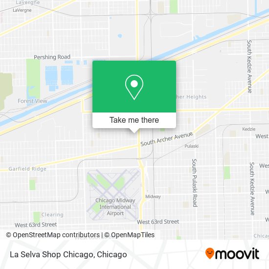 La Selva Shop Chicago map