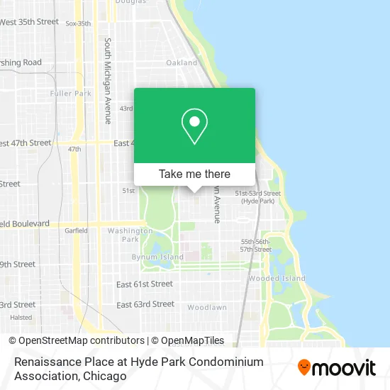 Renaissance Place at Hyde Park Condominium Association map
