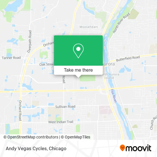 Andy Vegas Cycles map