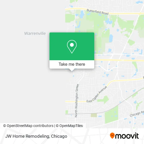Mapa de JW Home Remodeling