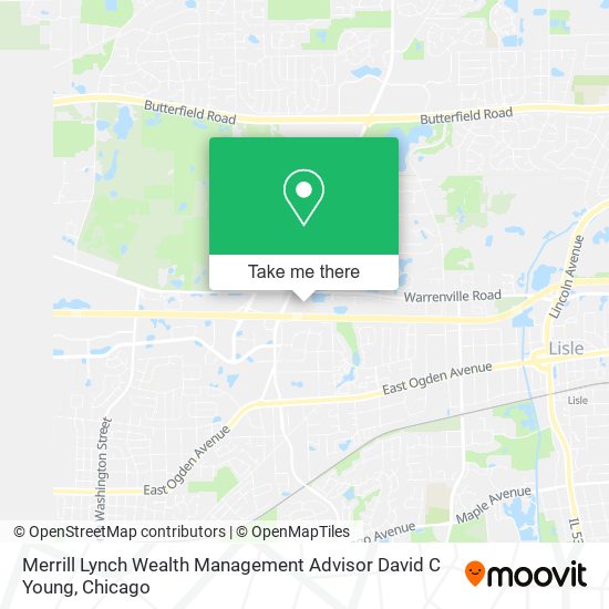 Merrill Lynch Wealth Management Advisor David C Young map