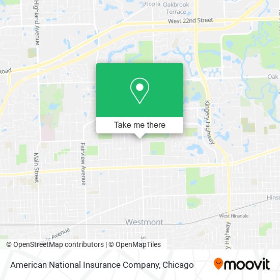 Mapa de American National Insurance Company