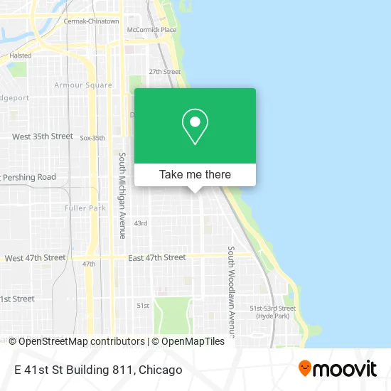 E 41st St Building 811 map