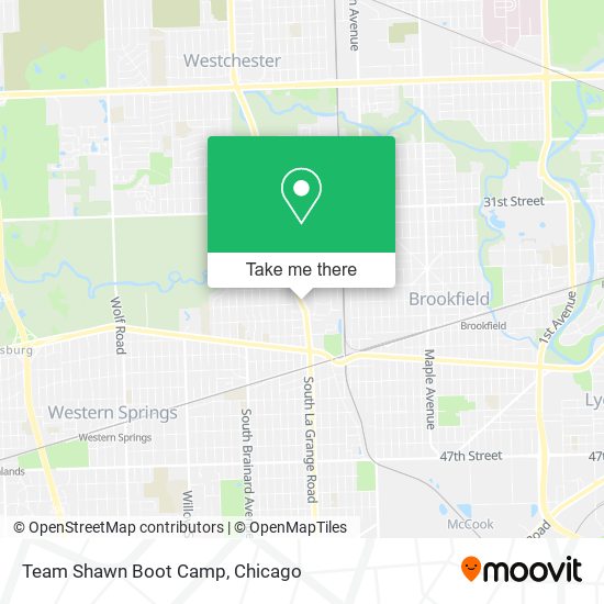 Team Shawn Boot Camp map