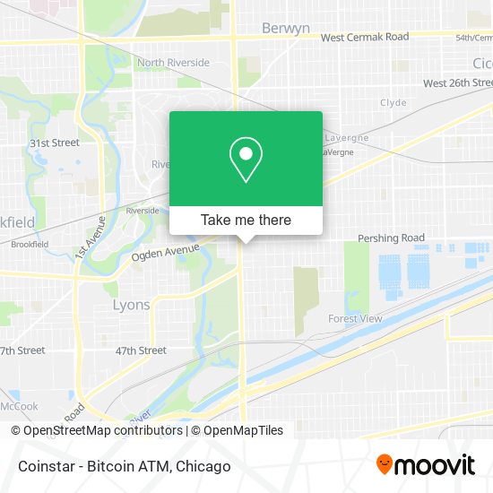 Coinstar - Bitcoin ATM map