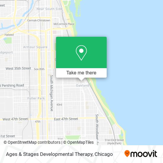 Ages & Stages Developmental Therapy map