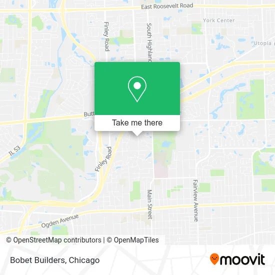 Bobet Builders map