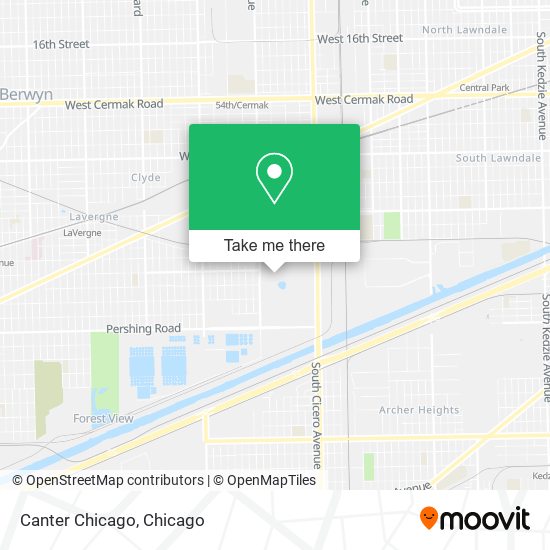 Mapa de Canter Chicago