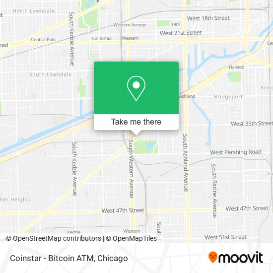 Coinstar - Bitcoin ATM map