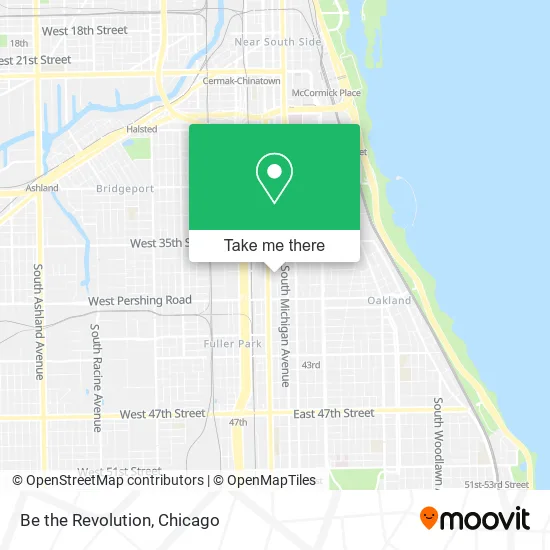 Be the Revolution map