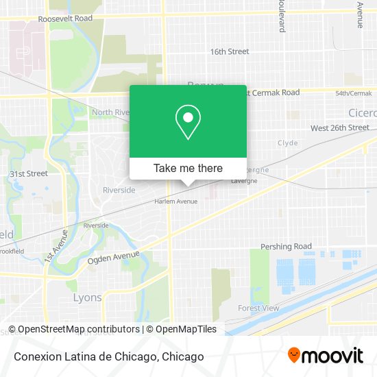 Conexion Latina de Chicago map