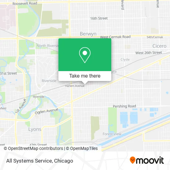 All Systems Service map