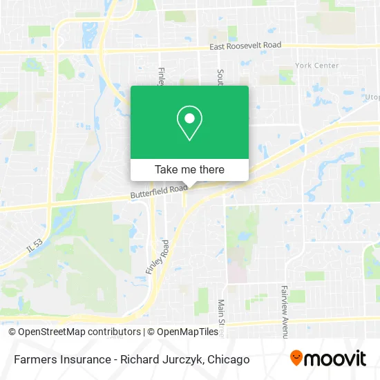 Farmers Insurance - Richard Jurczyk map