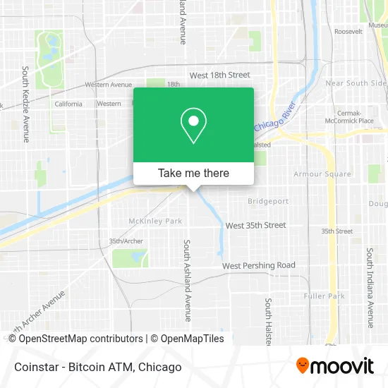 Coinstar - Bitcoin ATM map