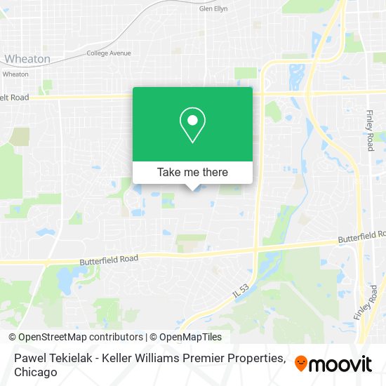 Mapa de Pawel Tekielak - Keller Williams Premier Properties