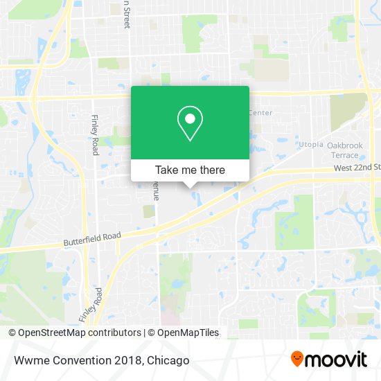Mapa de Wwme Convention 2018