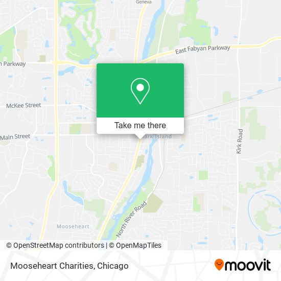Mapa de Mooseheart Charities