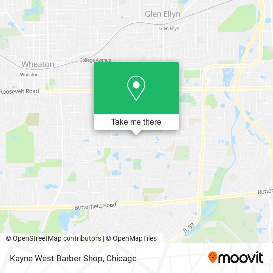 Mapa de Kayne West Barber Shop