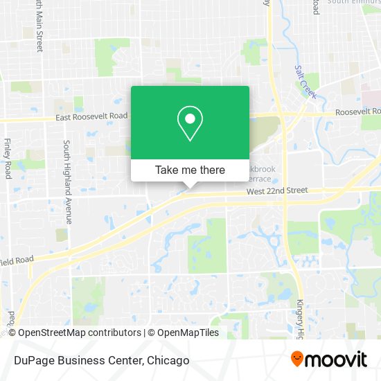 Mapa de DuPage Business Center