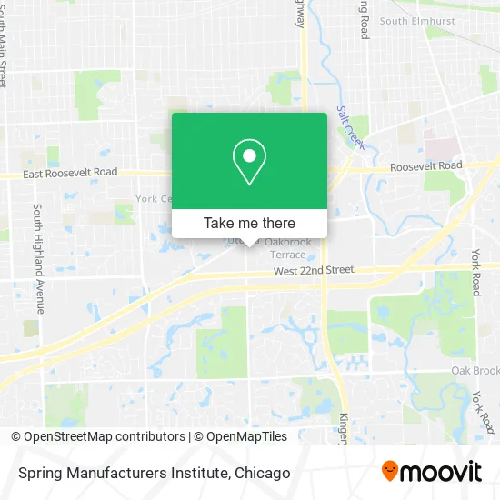 Spring Manufacturers Institute map