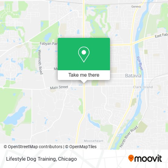 Mapa de Lifestyle Dog Training