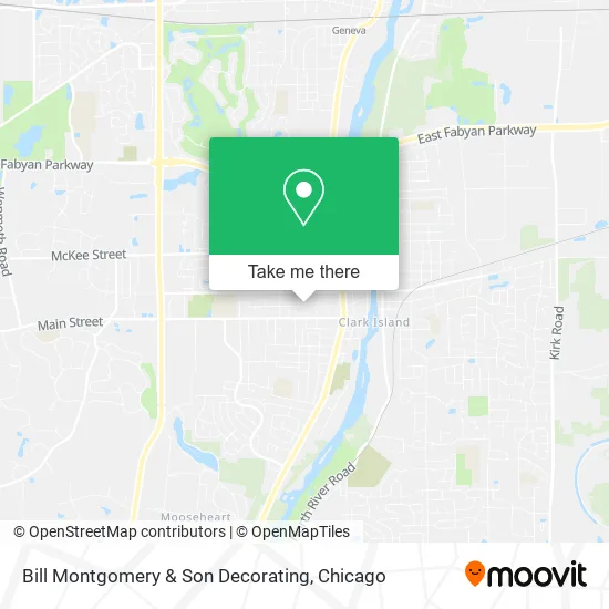 Mapa de Bill Montgomery & Son Decorating