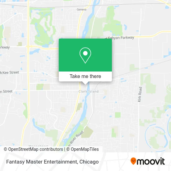 Fantasy Master Entertainment map