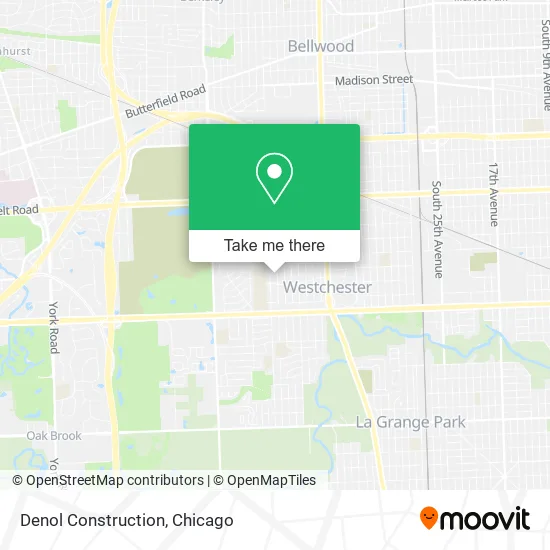 Denol Construction map