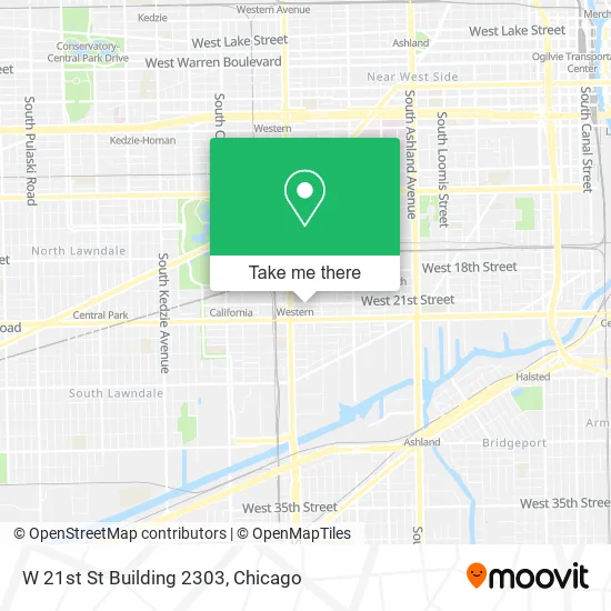 W 21st St Building 2303 map