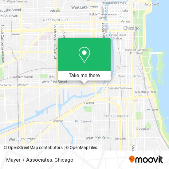 Mayer + Associates map