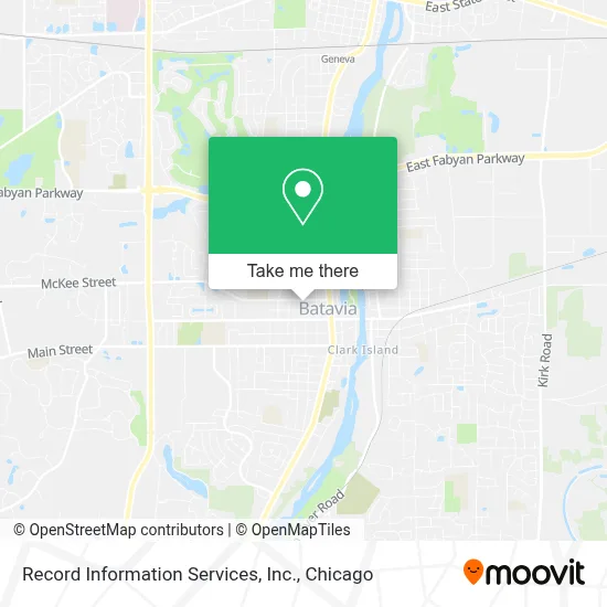Record Information Services, Inc. map