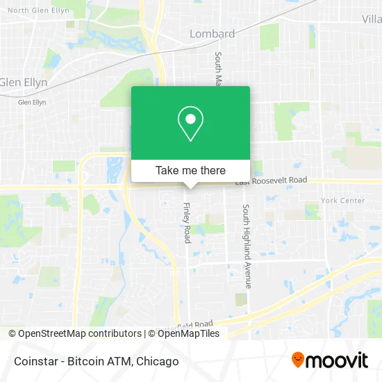 Coinstar - Bitcoin ATM map
