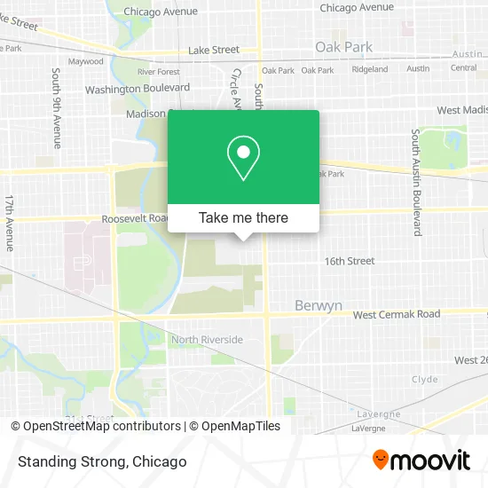 Mapa de Standing Strong