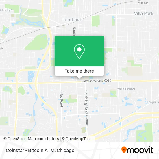 Coinstar - Bitcoin ATM map