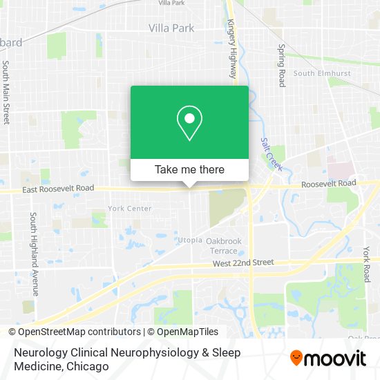 Neurology Clinical Neurophysiology & Sleep Medicine map