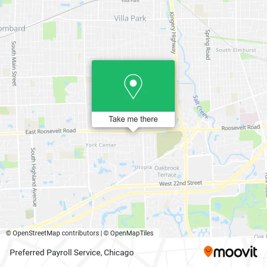 Preferred Payroll Service map