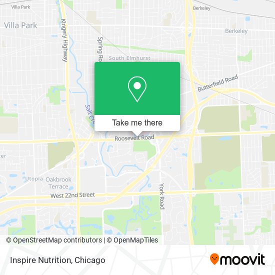 Mapa de Inspire Nutrition