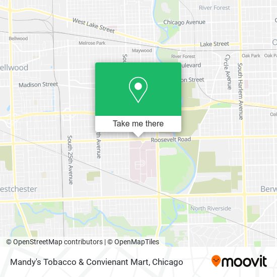 Mapa de Mandy's Tobacco & Convienant Mart