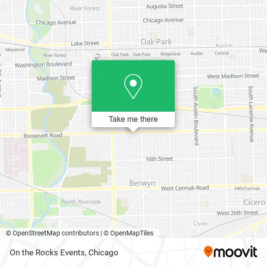 On the Rocks Events map