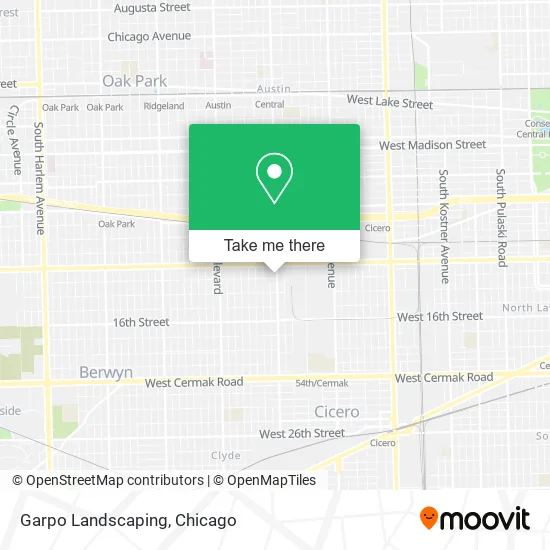 Garpo Landscaping map