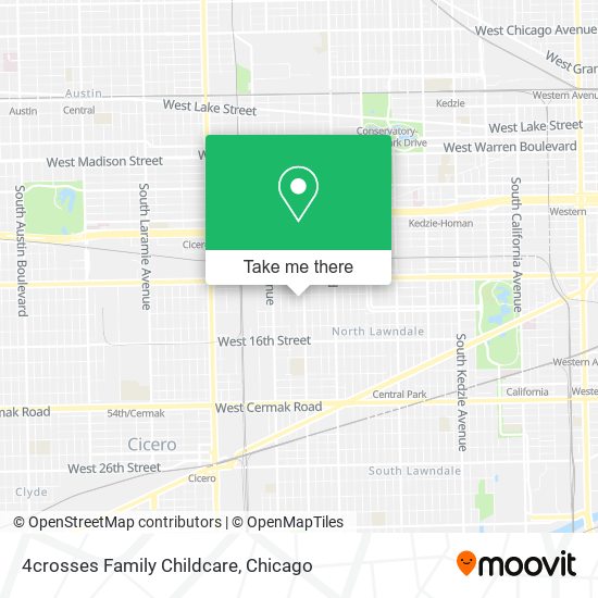 4crosses Family Childcare map