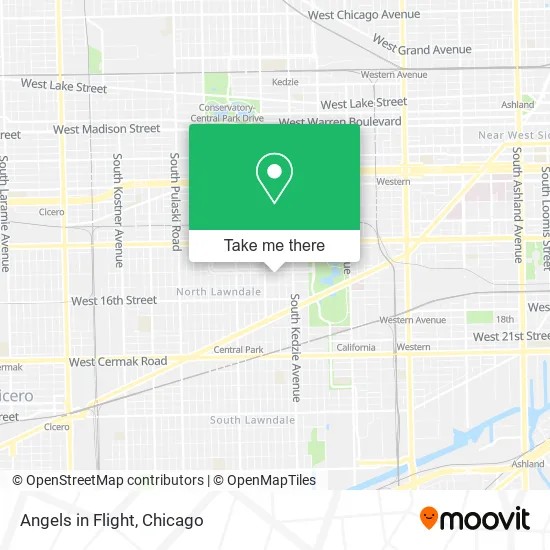 Angels in Flight map